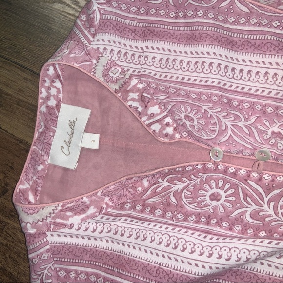 Cleobella Lennox Mini Dress in Tonal Block Print S revolve boho 168$ fall casual - Picture 6 of 7